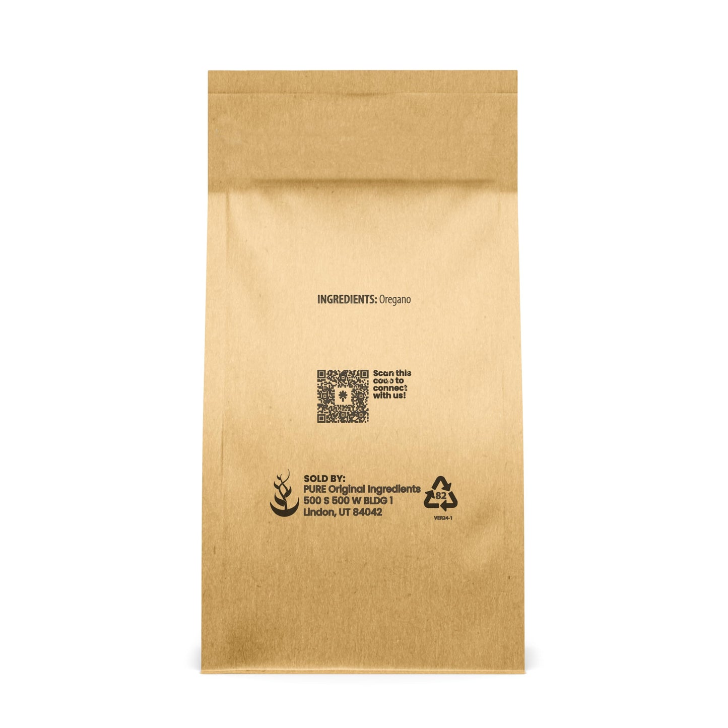 Pure Original Ingredients Dried Oregano Leaf Flakes (8 oz) Pure & Natural, Gluten-Free, Eco-Friendly Packaging