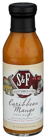 SCHLOTTERBECK & FOSS Caribbean Mango Sauce, 12 FZ