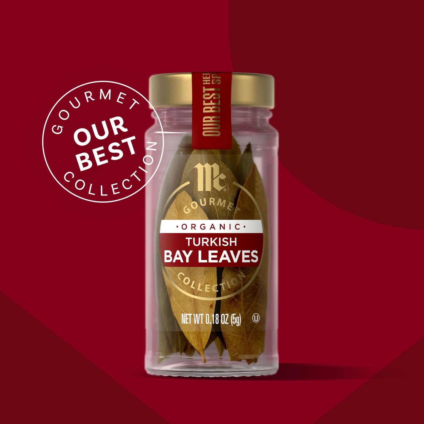McCormick Gourmet Organic Turkish Bay Leaves, 0.18 oz