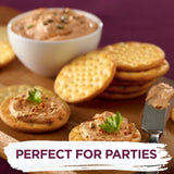 Toasteds Crackers, Lunch Snacks, Party Snacks, Classic Buttercrisp, 8oz Box (1 Box)