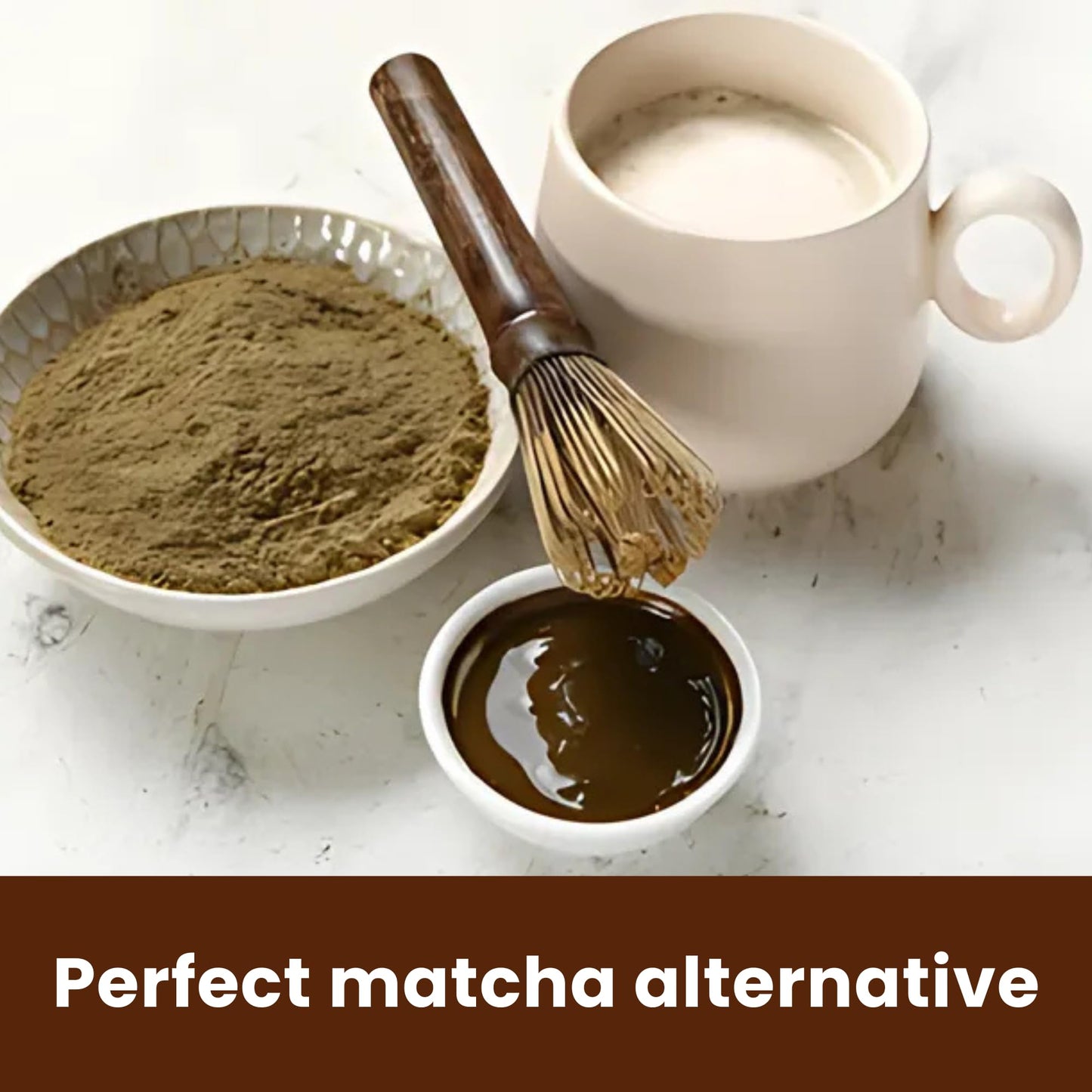 Hojicha Latte Mix 2.2LB (1kg) by Aki Foods Japan - Premium Roasted Green Tea Latte Powder, Earthy & Smoky Flavor, Authentic Japanese Tea, Easy