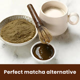 Hojicha Latte Mix 2.2LB (1kg) by Aki Foods Japan - Premium Roasted Green Tea Latte Powder, Earthy & Smoky Flavor, Authentic Japanese Tea, Easy