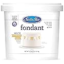 Satin Ice Fondant for Cake Decorating, White Buttercream (2 Pound)