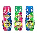 WARHEADS Super Sour Double Drops - Liquid Sour Candy - Blue Raspberry, Green Apple and Watermelon Assorted Flavors - 1.01 oz. Bottles - 3 Pack