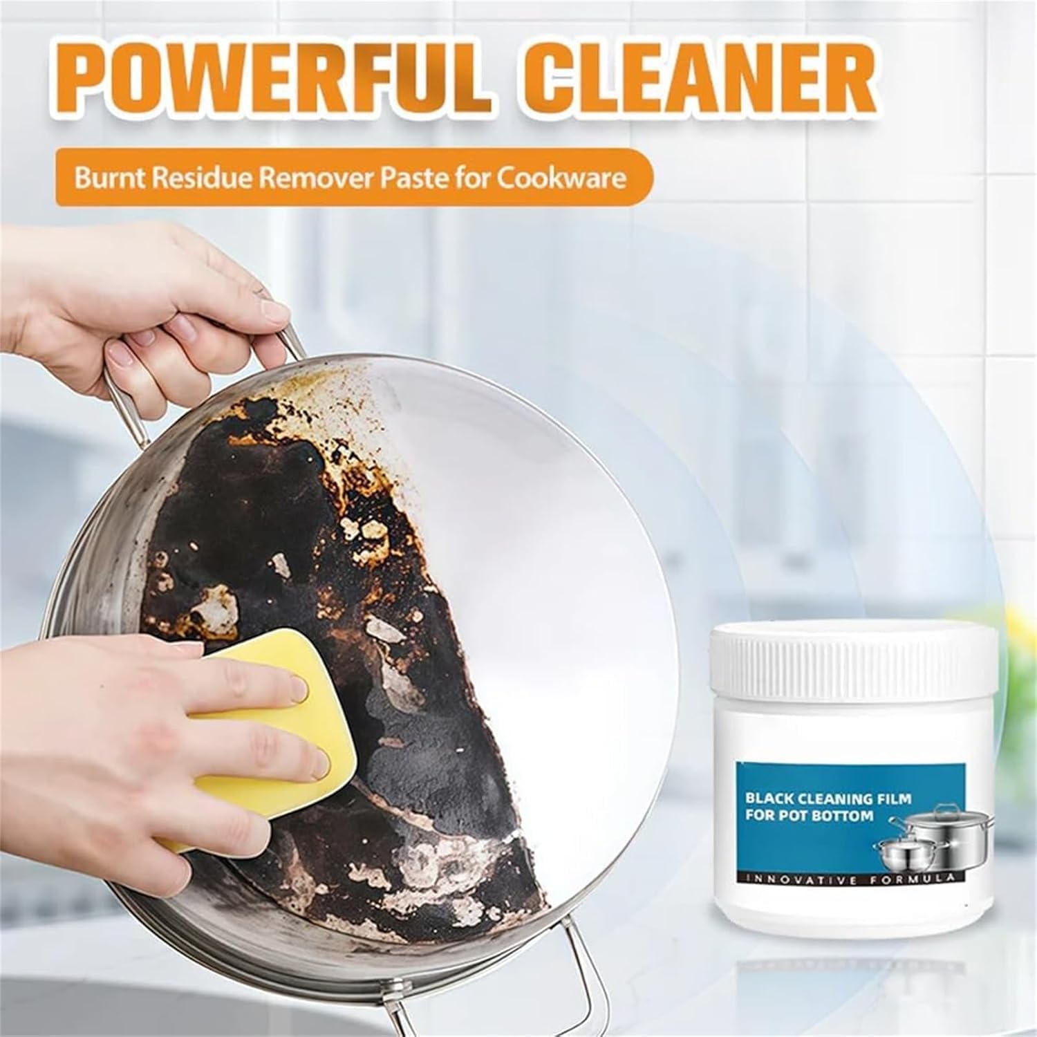 Stainless Steel Scratch Eraser, 2026 New Magical Nano-Technology Stainless Steels Cleaning Paste, Multi-Purpose Scratch Remover Paste For Oven