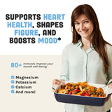 Ava Jane's Kitchen - Colima Coarse Sea Salt - 100% Unrefined, Natural, and Hand-Harvested - Protects Heart - Shapes Figure - Boosts Mood, 227 Servings