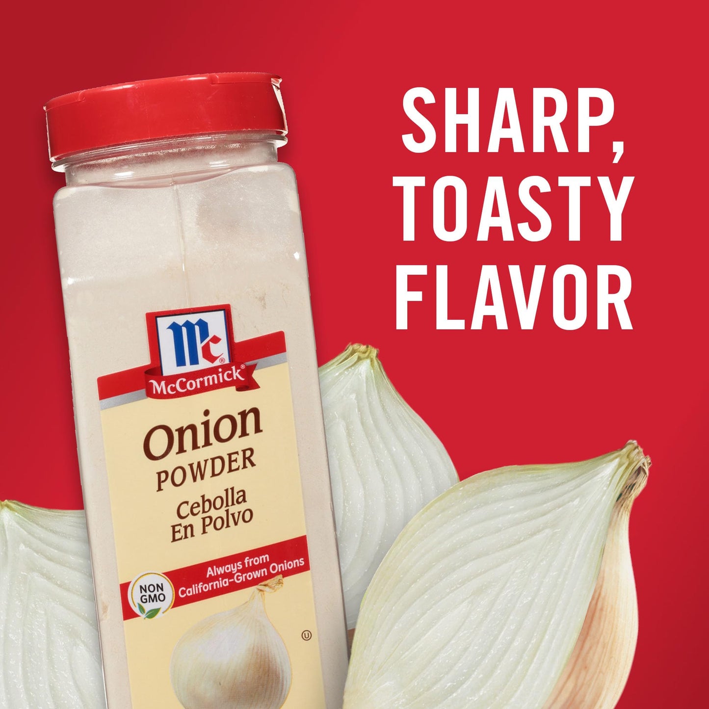 McCormick Onion Powder, Consistent, Fuss-Free Onion Flavor for Meals & Recipes, 22 oz
