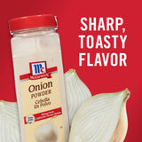 McCormick Onion Powder, Consistent, Fuss-Free Onion Flavor for Meals & Recipes, 22 oz