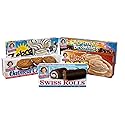 Little Debbie Variety Pack, 1 Box Each Of Zebra Cakes, Cosmic Brownies, Honey Buns, Oatmeal Creme Pies, and Swiss Rolls, 48 Piece Assortment