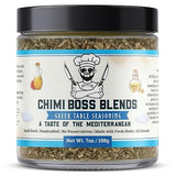 Chimi Boss Greek Table Seasoning, 7oz of Zest - All-Purpose Mediterranean Herb Blend for Chicken, Veggies, Lamb, Fish and More - All Natural Bold