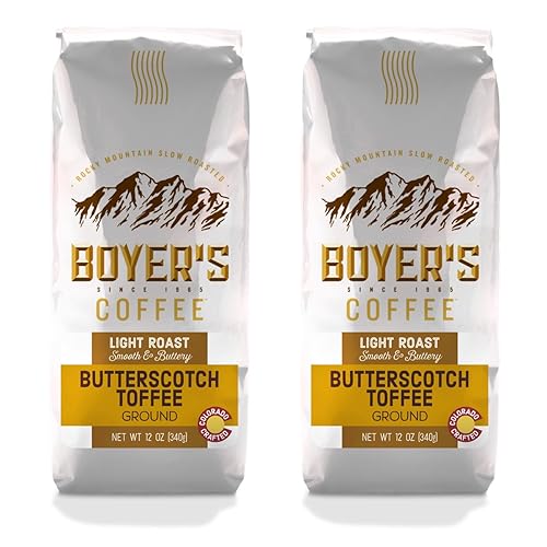 Butterscotch Toffee Flavored Coffee, Ground, 2-Pack (1.5lb)