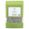 Biokoma Organic Lavender (Lavandula) Dried Flowers 50g (1.76oz) - Relax - DIY - Resealable Moisture Proof Pouch, USDA Organic Herbal Tea