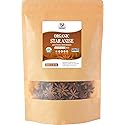 52USA Organic Star Anise, 16 Ounce (Pack of 1), NON-GMO Verified Chinese Star Anise Whole, Dried Star Anise Pods for Tea and baking