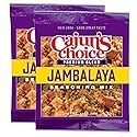 Cajun's Choice Jambalaya Seasoning Mix - 0.42 oz Packet - Pack of 2, All Natural, No MSG - Authentic Louisiana Creole Spice for Chicken, Seafood