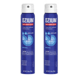 Ozium 3.5 Oz. Air Sanitizer & Odor Eliminator for Homes, Cars, Offices and More, Original Scent,(Pack of 2), clear