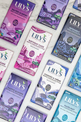 LILY'S Cookies and Creme White Chocolate Style No Sugar Added, Sweets Bars, 2.8 oz (12 Count)