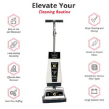 Koblenz P-2600A Carpet Shampooer Machine, 12 in Floor Polisher, Electric Floor Scrubber, 144 oz Tank, Twin Brushes, Scrubbing and Polishing Pads