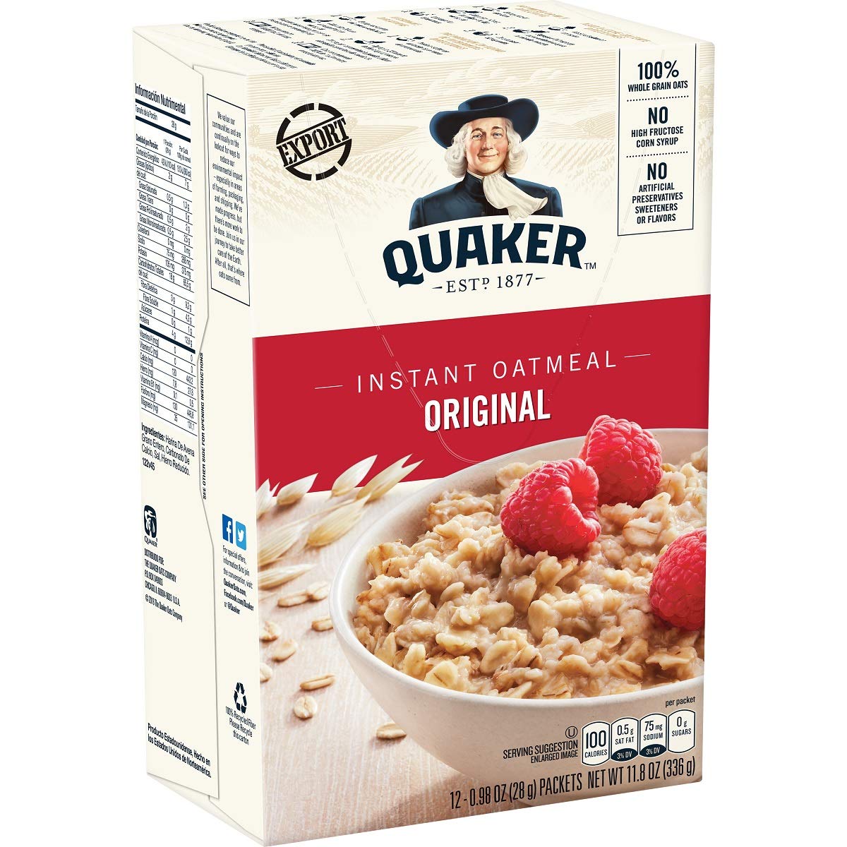 Quaker Oats Instant Oatmeal