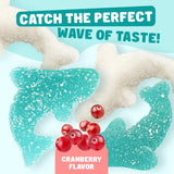 Guatemalan Gummy Sharks 3 lb - Gelatin Based, Perfectly Chewy, Cranberry Flavored, Jelly Fruit Candy Bulk in Resealable Bag, Light Sugar Coating