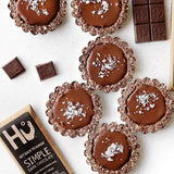 HU Dark Chocolate Bars Variety Pack, 6 Count - Simple, Cashew Buter Raspberry, Hazelnut Btr Almond Butter & Puffed Quinoa, Vanilla Crunch & Crunchy