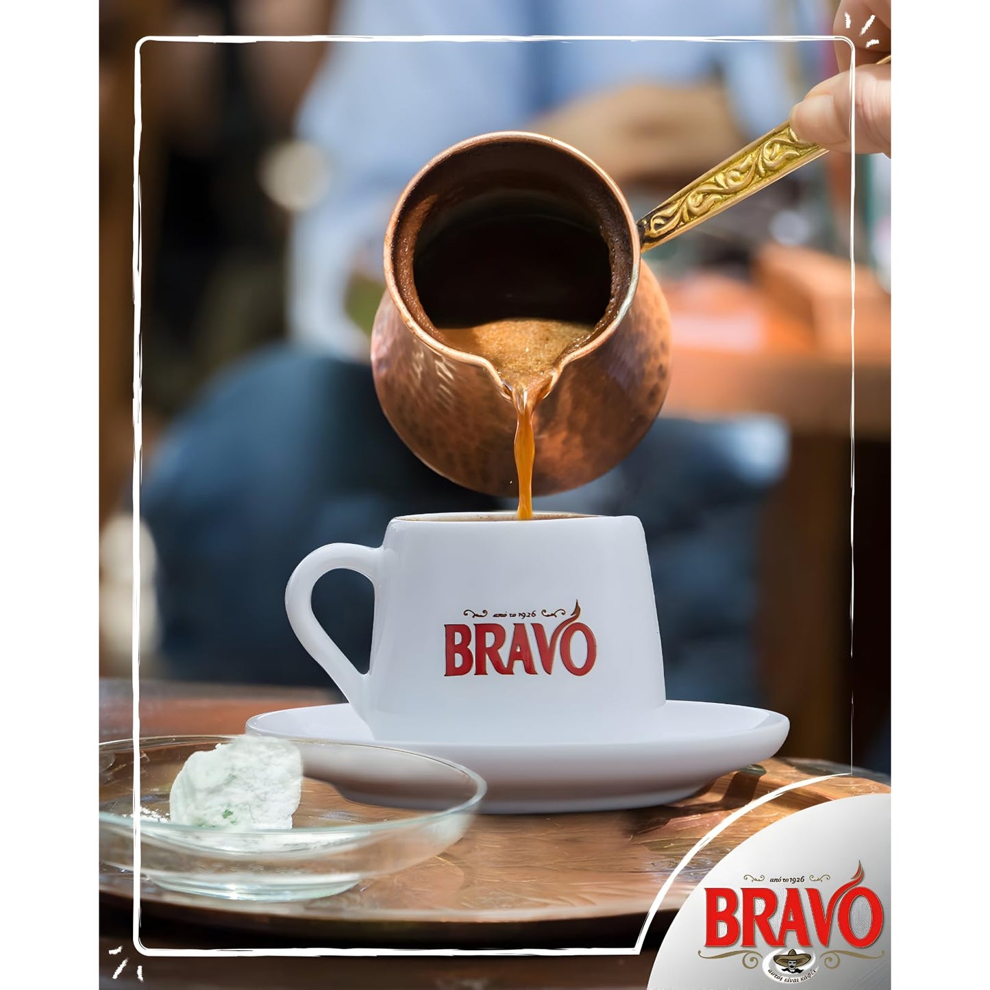 Bravo Classic Greek Coffee - 454gr (1 Lb)