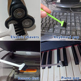 12Pcs Crevice Cleaning Brush,Small Gap Cleaning Brushes for Cleaning Bathroom,Kitchen,Window Grooves,Corners, Sinks, washbasins, Showers, faucets
