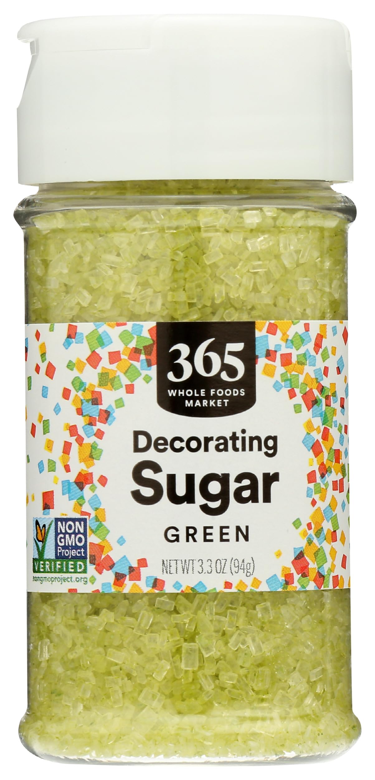 365 by Whole Foods Market, Green Decorating Sugar, 3.3 Ounce
