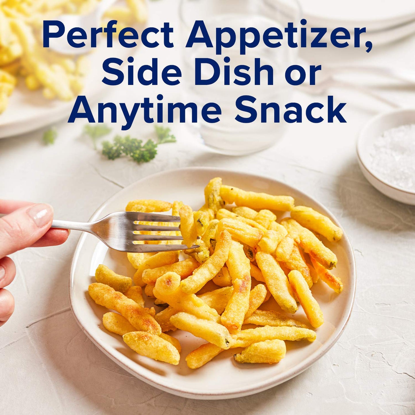 Birds Eye Shoestring Zucchini Fries, Frozen Vegetable Snack, 12 OZ Bag