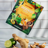 Jack & Friends Jackfruit Jerky Ginger Teriyaki - Plant Based Vegan Jerky Snack, Healthy Meatless Jerky Alternative Made from Jackfruit, 13g Protein