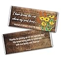 Rustic Wedding Favors for Guests Personalized Chocolate Bars (12 Pack) - Bridal Shower Favors for Guests, Wedding Candy