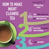 TAOISTEA Detox Tea - 14 Day Natural Herbal Blends for Colon Cleanse, Bowel Movement and Regulation, Promote Digestive Health and Weight Loss for Men