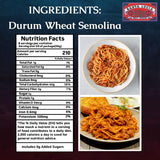 Pasta Santa Lucia Spaghettini, Pack Of 10 (16 Oz Each), Authentic Italian Thin Spaghetti, 100% Durum Wheat Semolina, Non-GMO, 100% Vegan, Fast 5