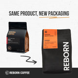 Reborn Coffee Specialty Whole Bean Coffee, Light-Medium Roast, 12 Ounce, Ethiopia Abana Estate Ginjo, Notes of Citrus Blossom, Honeysuckle