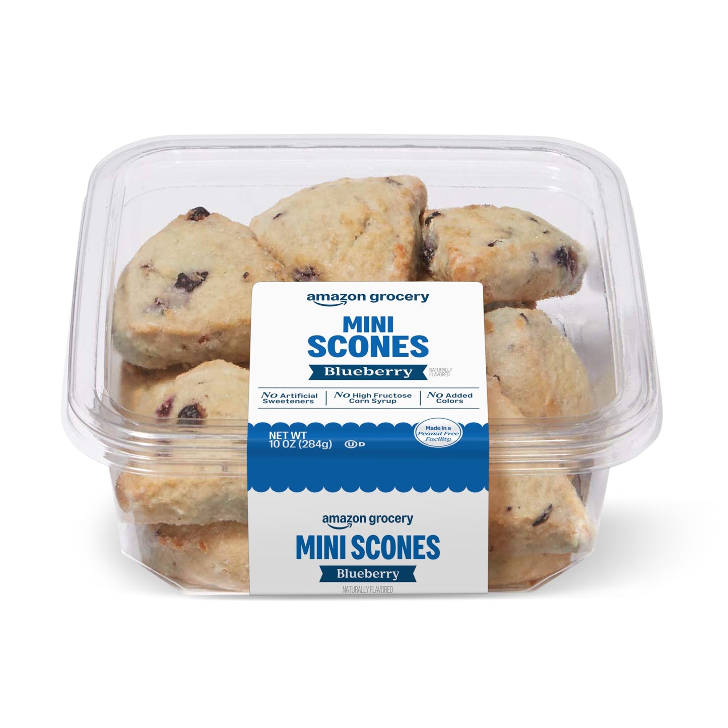 Amazon Grocery, Blueberry Mini Scones, 10 Oz, Frozen