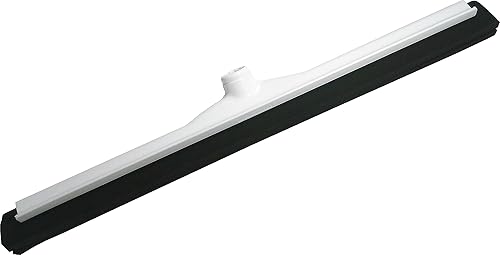Carlisle FoodService Products 36622200 Commercial Foam Rubber Floor Squeegee with Plastic Frame, 22" Length, White-Black