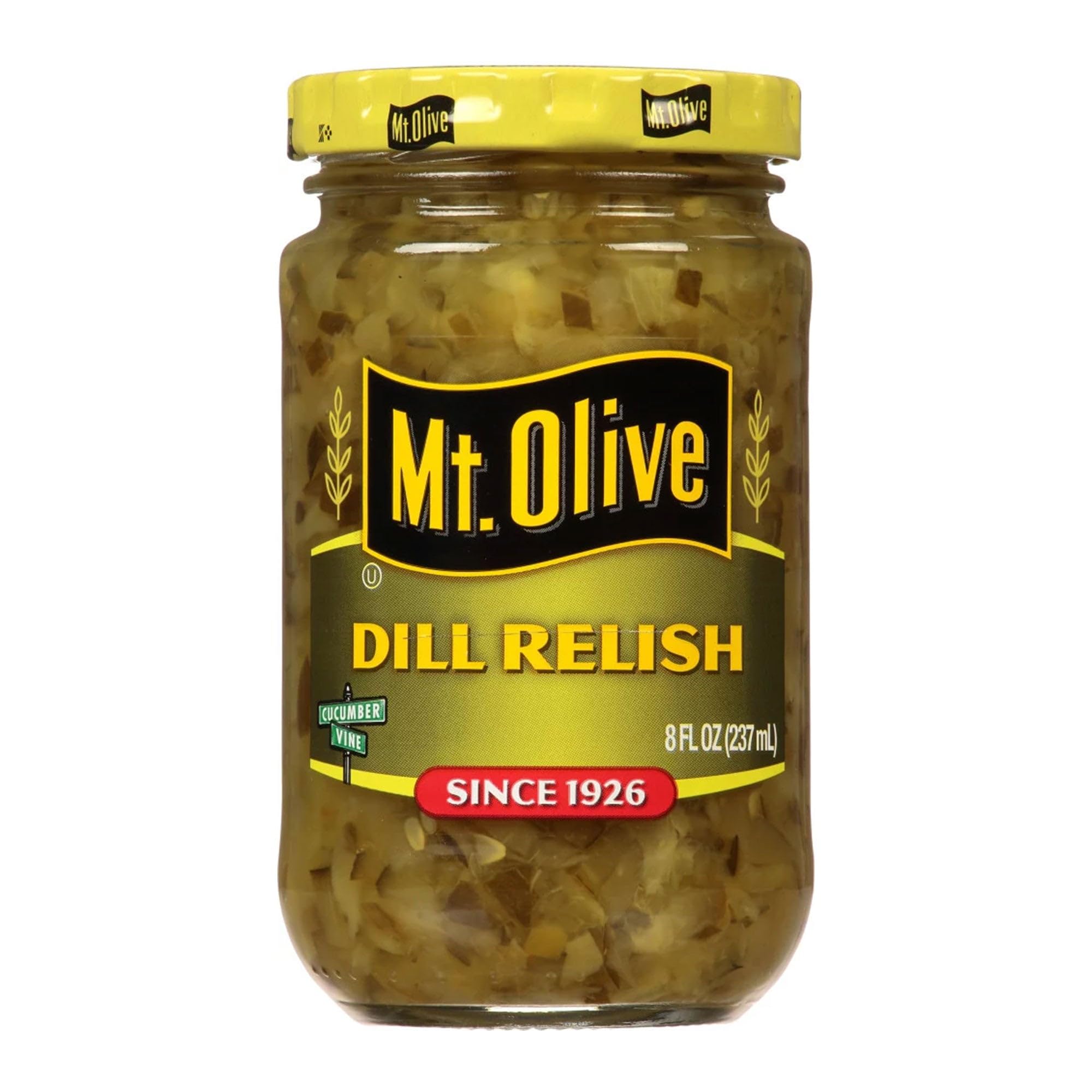 Mt. Olive Dill Relish 8 oz (Pack of 12)