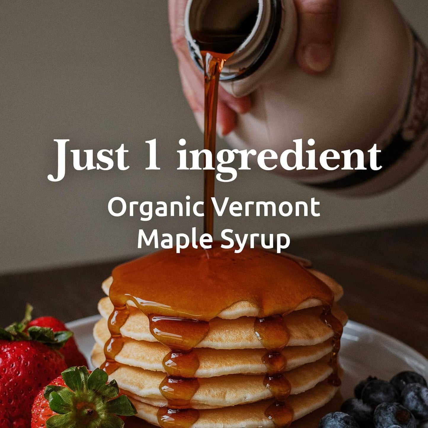 Vermont Maple Syrup's Organic Fine Granulated Vermont Maple Sugar, 1 lb - Subtle Maple Syrup Sweetness, Perfect Sugar Substitute for Baking, Coffee, and Oatmeal