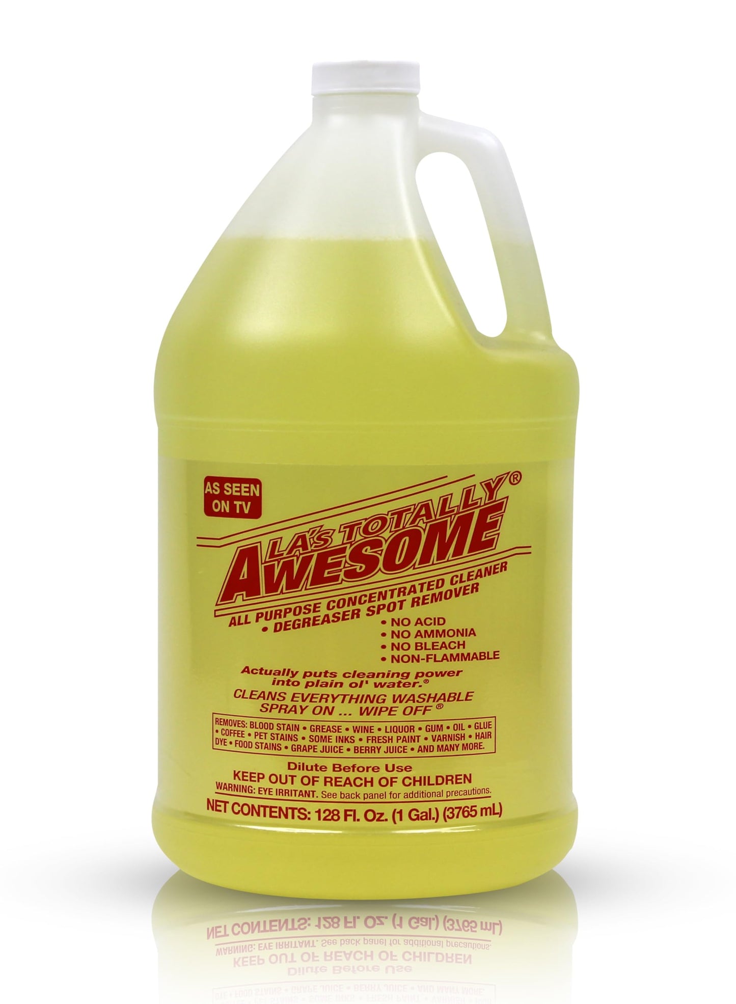 La's Totally Awesome All Purpose Cleaner Combo - 24oz Spray + 128oz Refill - Heavy Duty Degreaser & Multipurpose Cleaner for Home, Kitchen, Bathroom