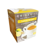 China Mist Organic Green Tea, Lemon Ginger (15 tea satchets) (1 box)