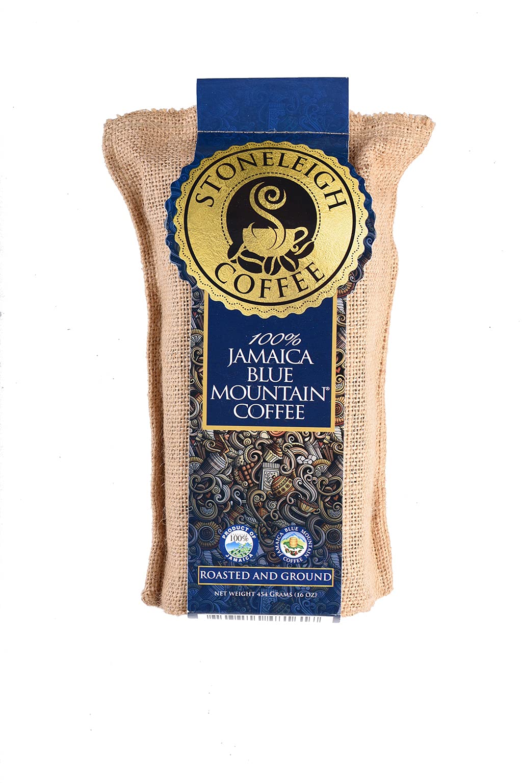 Stoneleigh 100% Jamaica Blue Mountain Coffee Ground 16oz
