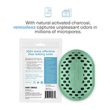 remodeez Refrigerator Deodorizer and Odor Eliminator, Activated Charcoal Bags, Charcoal Air Purifiers, Odor & Moisture Absorber
