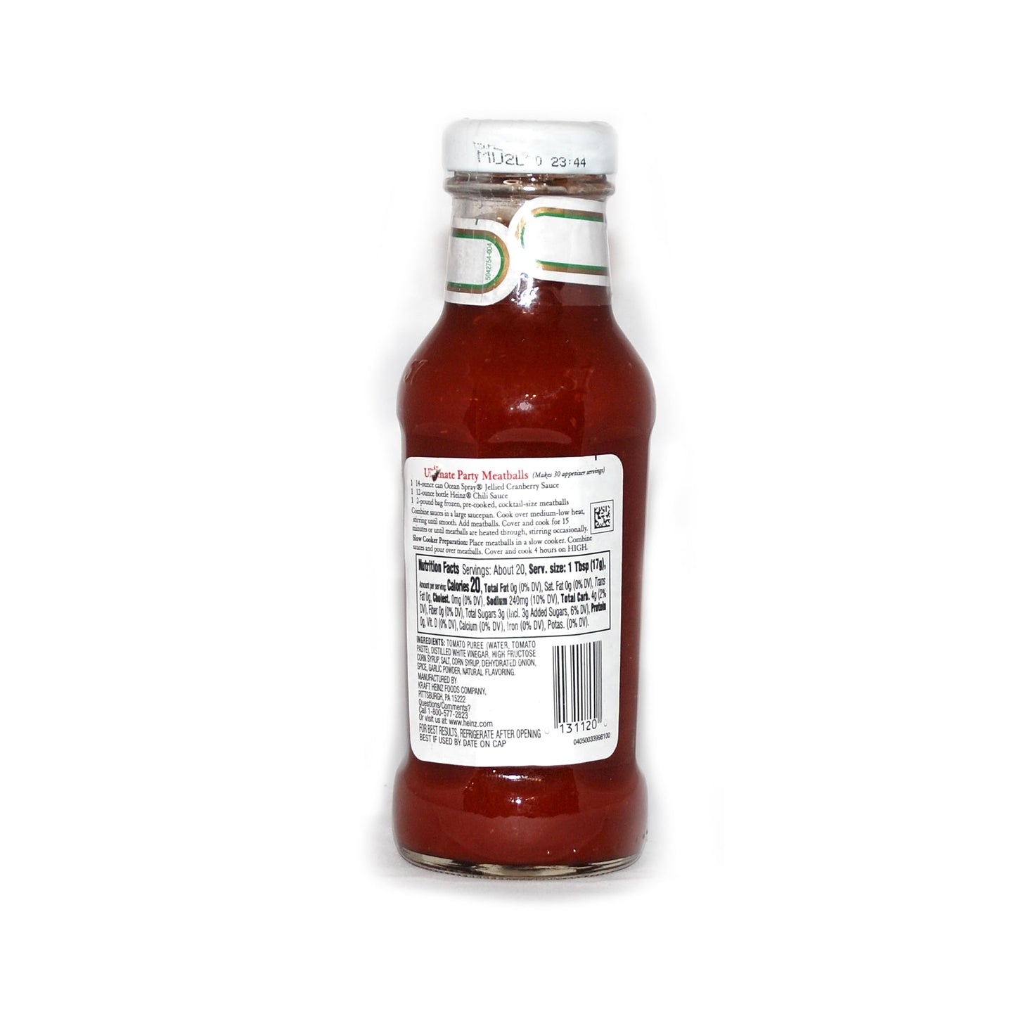 Heinz Chili Sauce, 12 FL OZ, Pack of 3
