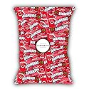 Airheads Candy Mini Bars, Cherry Flavor, 80 Pieces Bulk Bag, Individually Wrapped Non-Melting Chewy Fruit Taffy, Gluten Free, Perfect for Birthdays