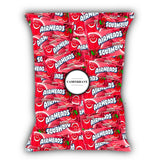 Airheads Candy Mini Bars, Cherry Flavor, 80 Pieces Bulk Bag, Individually Wrapped Non-Melting Chewy Fruit Taffy, Gluten Free, Perfect for Birthdays