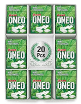 Ceres Gourmet Sugar Free Spearmint Chewing Gum with Xylitol, Liquid Center Filled Mint Gum, Refreshing Mint Flavor Gum Packs, 1 oz x 20 Boxes