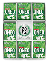Ceres Gourmet Sugar Free Spearmint Chewing Gum with Xylitol, Liquid Center Filled Mint Gum, Refreshing Mint Flavor Gum Packs, 1 oz x 20 Boxes