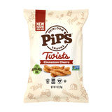 Pip’s Heirloom Cinnamon Churro Twists - 1 oz Bags (24 pk) - Individually Wrapped Snack Packs Made With Heirloom Corn & Avocado Oil - Better For You