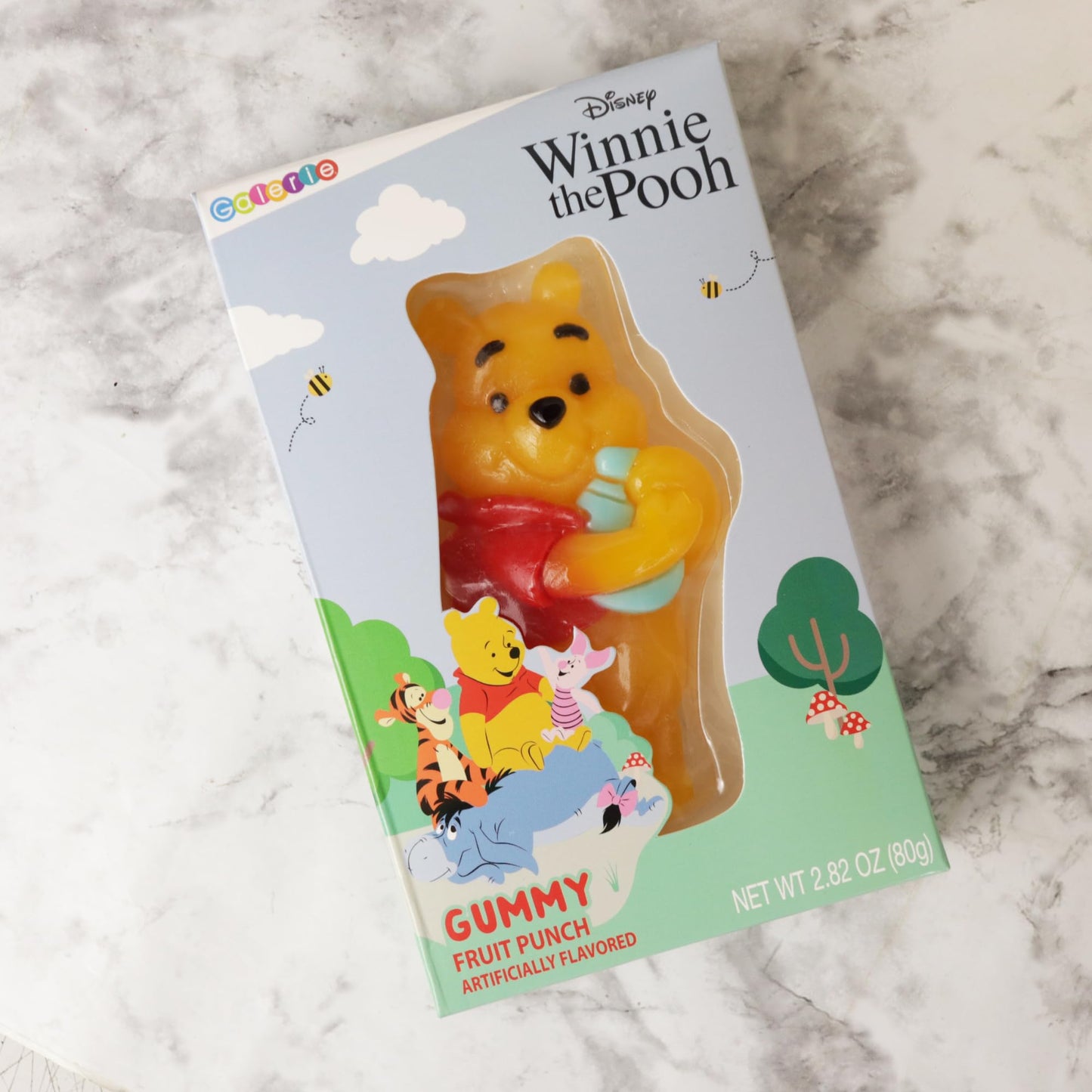 Winnie Pooh Bear Jumbo Gummy, Fruit Punch Flavored, Fun Novelty Candy, 2.82 Ounces