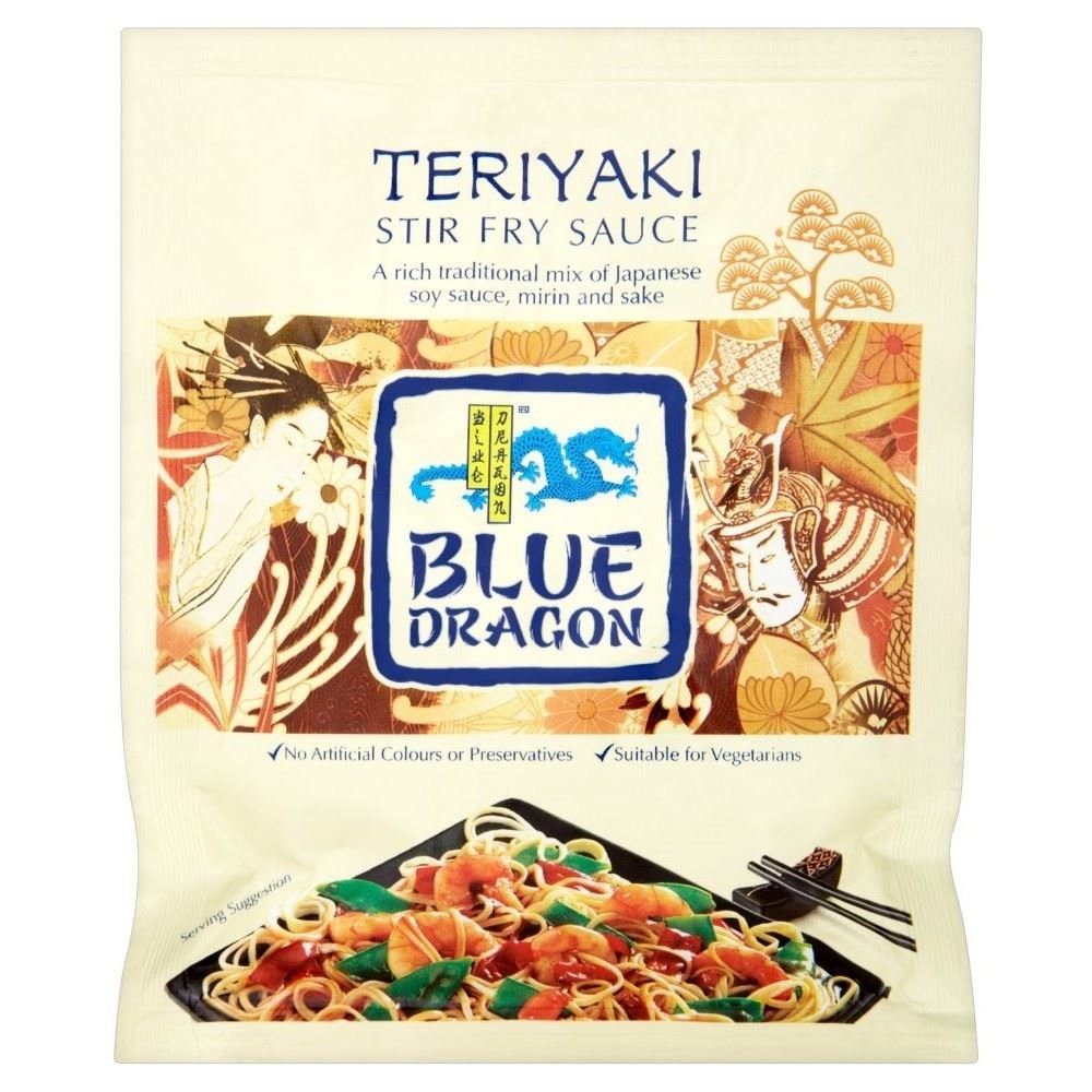 Blue Dragon Stir Fry Sauce - Teriyaki (120g) - Pack of 6