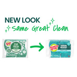 Scotch-Brite Odor Resist Heavy Duty Scrub Sponge, Dishwasher-Safe Kitchen sponges for Serious Scrubbing, Multipurpose Dish Sponge for Stuck-On Messes